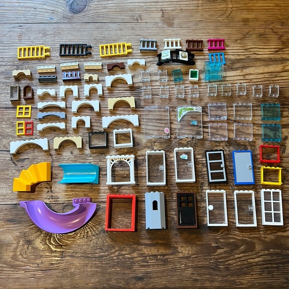Lego Other - Lego Lot - Windows, Doors, Arches, Ladders + More
